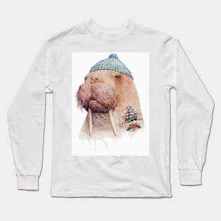 Tattooed Walrus Long Sleeve T-Shirt